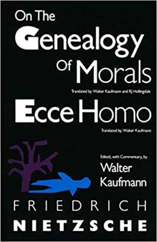 Book cover for "On the Genealogy of Morals and Ecce Homo" by Friedrich Nietzsche