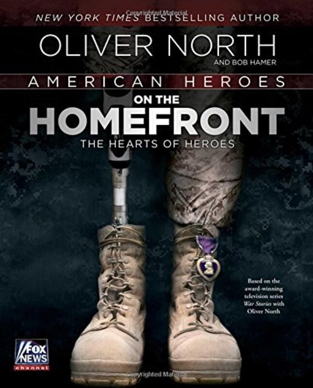 Book cover for "On the Homefront" by Oliver North