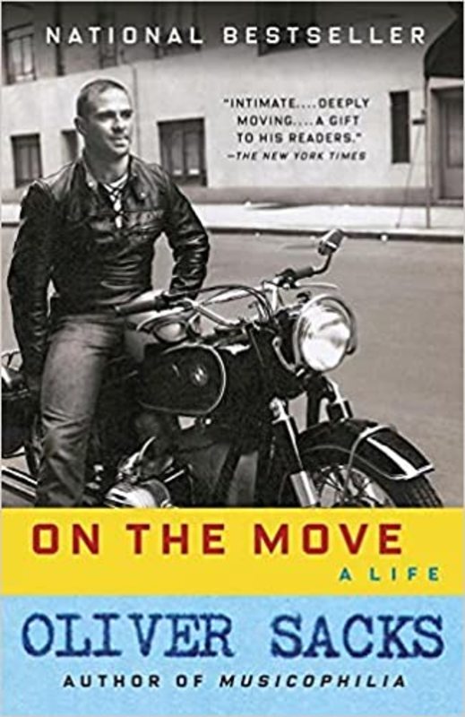 Book cover for "On the Move" by Oliver Sacks