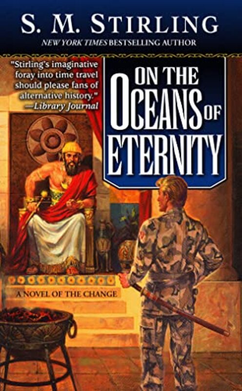 Book cover for "On the Oceans of Eternity" by SM Stirling