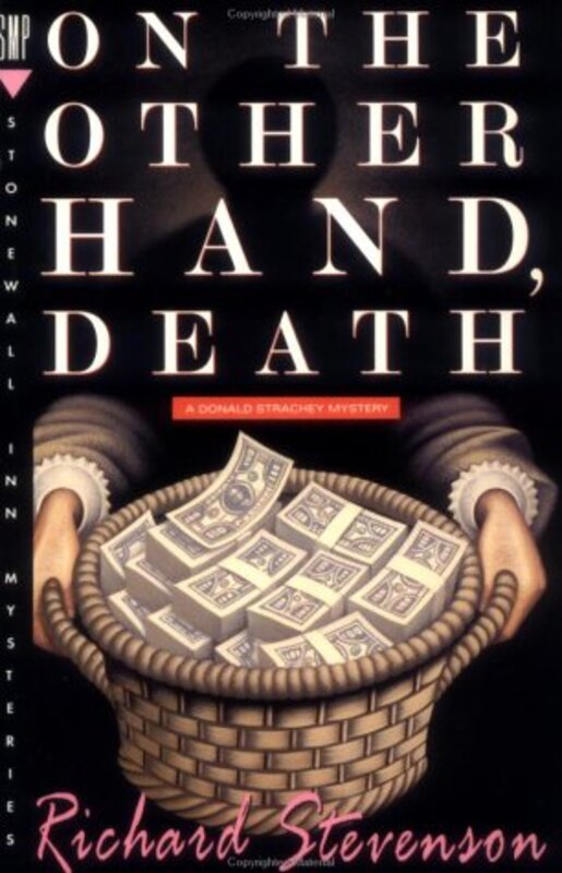 Book cover for "On the Other Hand, Death" by Richard Stevenson