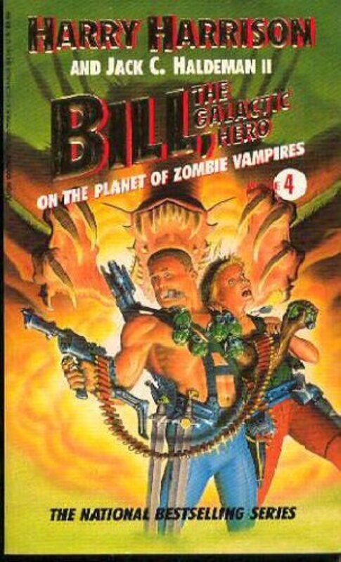 Book cover for "On the Planet of Zombie Vampires" by Harry Harrison