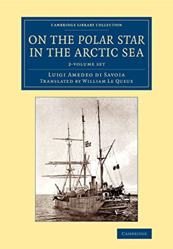 Book cover for "On the Polar Star in the Arctic Sea" by William Le Queux