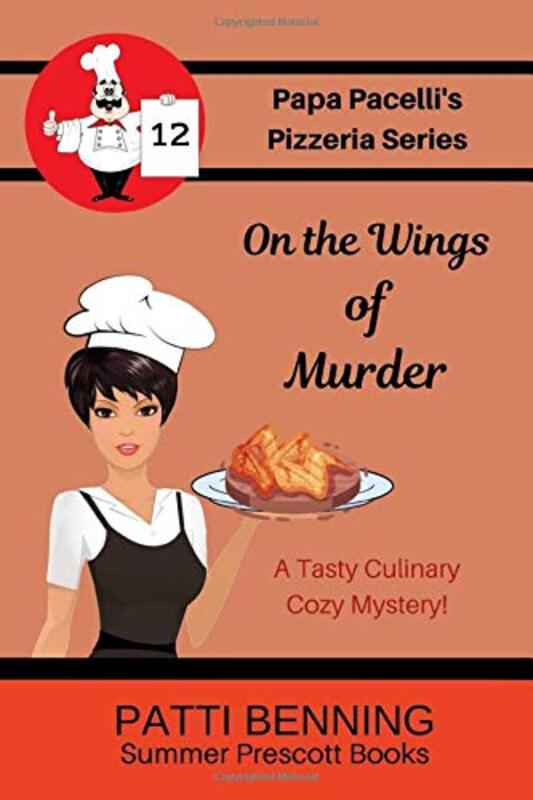 Book cover for "On the Wings of Murder" by Patti Benning