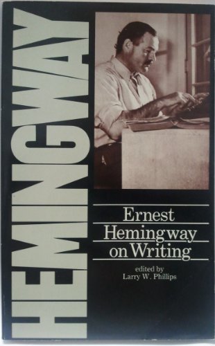 Book cover for "On Writing" by Ernest Hemingway