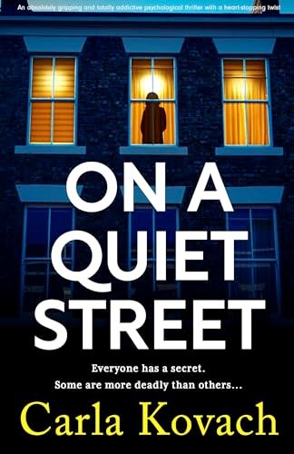 Book cover for "On a Quiet Street" by Carla Kovach