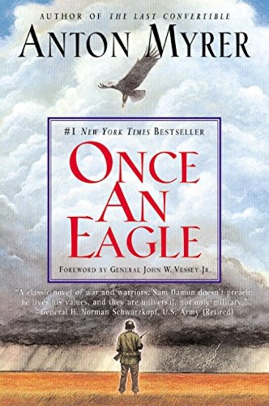 Book cover for "Once An Eagle" by Anton Myrer