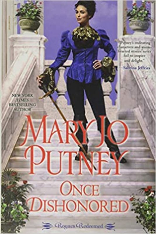 Book cover for "Once Dishonored" by Mary Jo Putney