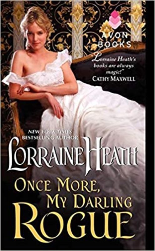 Book cover for "Once More, My Darling Rogue" by Lorraine Heath