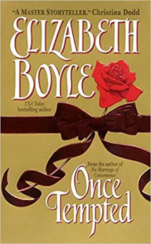 Book cover for "Once Tempted" by Elizabeth Boyle
