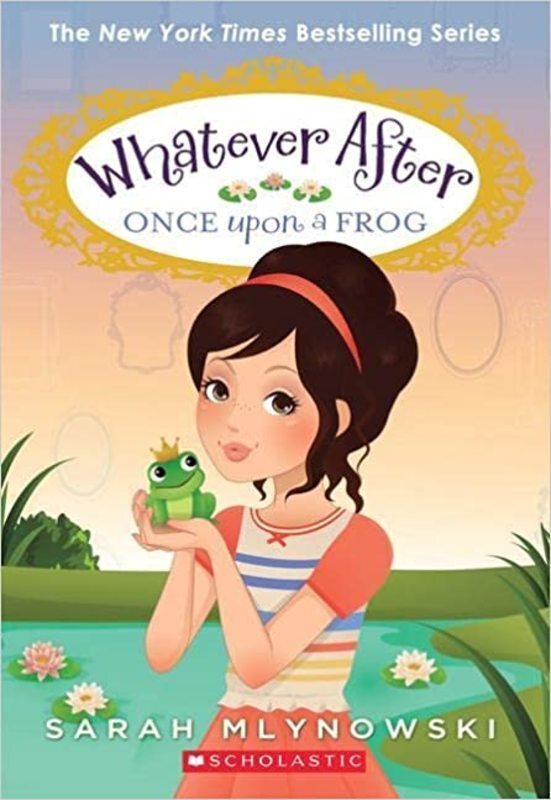 Book cover for "Once Upon a Frog" by Sarah Mlynowski