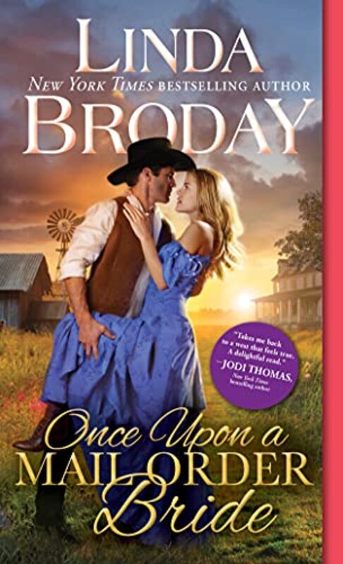 Book cover for "Once Upon a Mail Order Bride" by Linda Broday