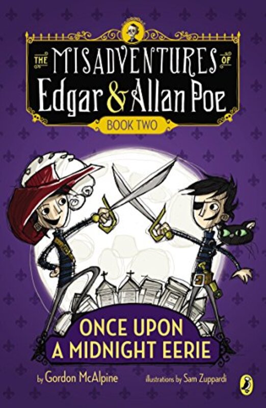 Book cover for "Once Upon a Midnight Eerie" by Gordon McAlpine