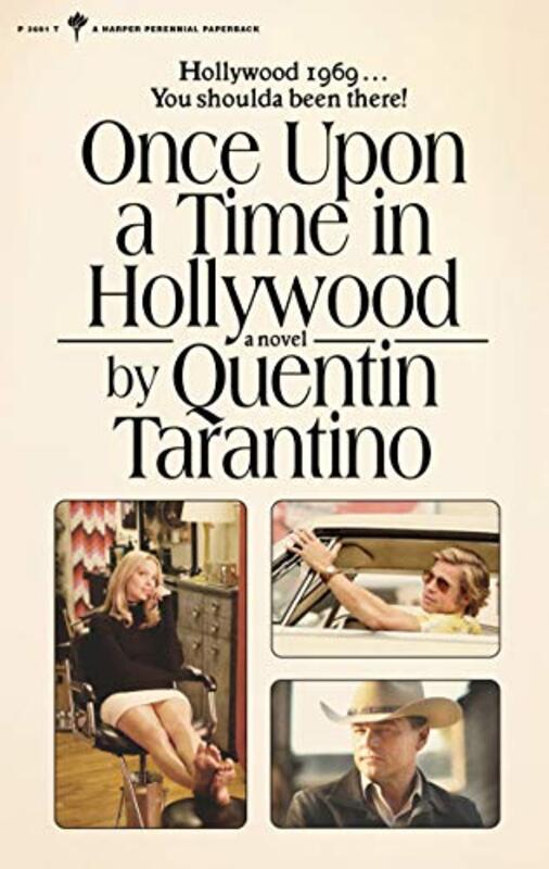 Book cover for "Once Upon a Time in Hollywood"