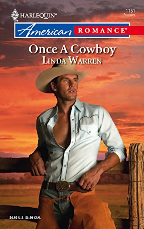 Book cover for "Once a Cowboy" by Linda Warren
