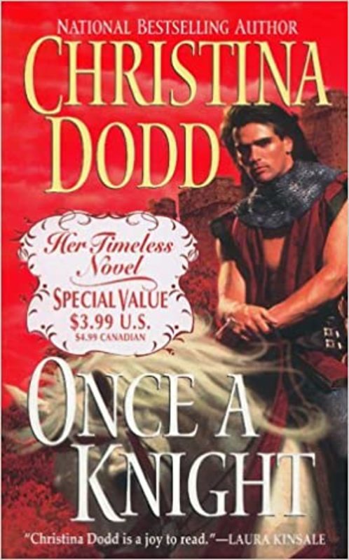 Book cover for "Once a Knight" by Christina Dodd