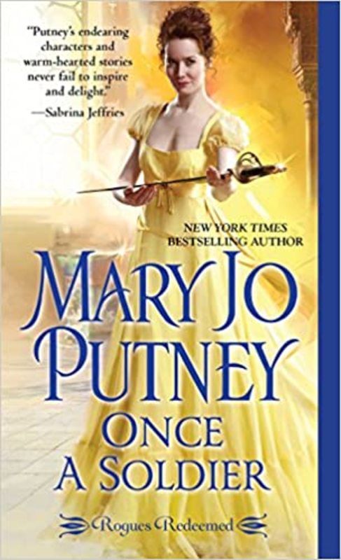 Book cover for "Once a Soldier" by Mary Jo Putney