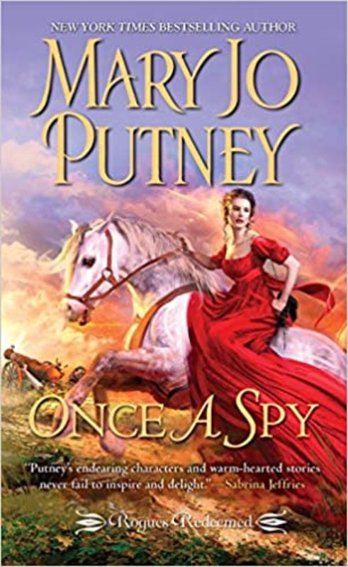 Book cover for "Once a Spy" by Mary Jo Putney