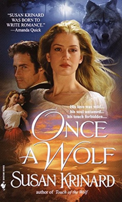 Book cover for "Once a Wolf" by Susan Krinard
