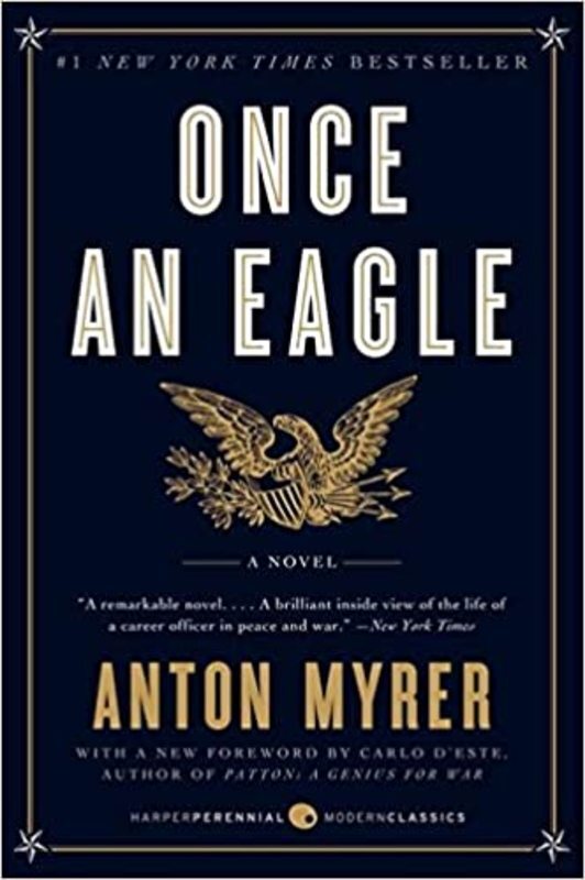 Book cover for "Once an Eagle" by Anton Myrer
