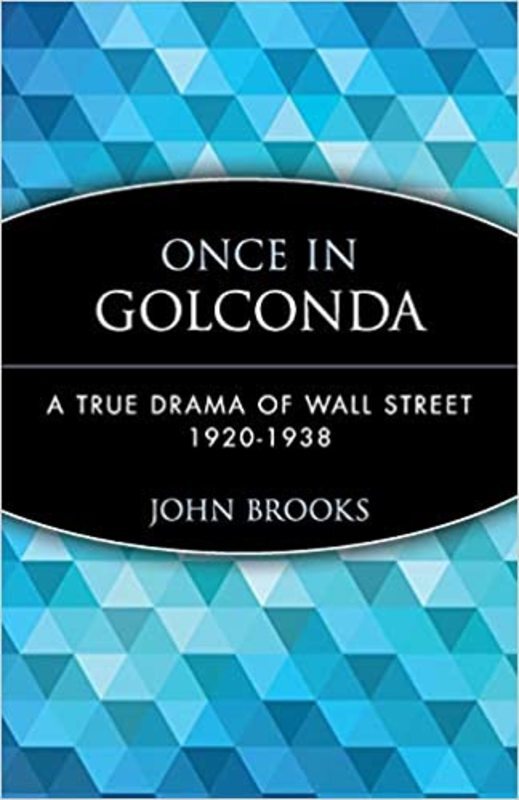 Book cover for "Once in Golconda" by John Brooks