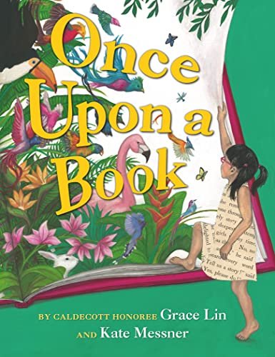 Book cover for "Once Upon a Book" by Grace Lin