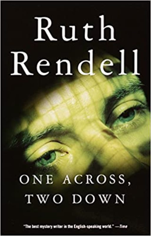 Book cover for "One Across, Two Down" by Ruth Rendell