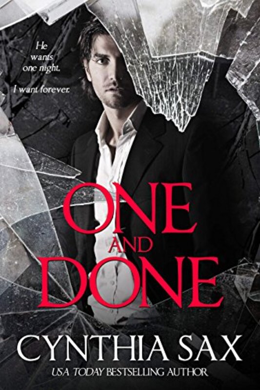 Book cover for "One And Done" by Cynthia Sax