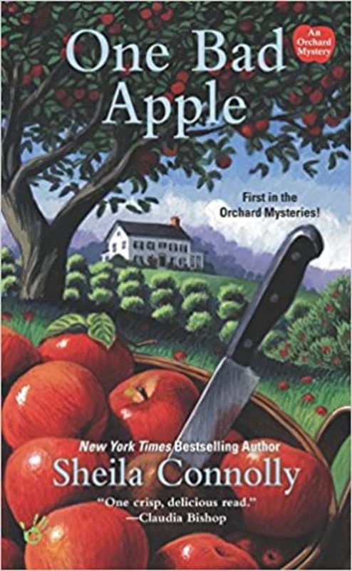 Book cover for "One Bad Apple" by Sheila Connolly