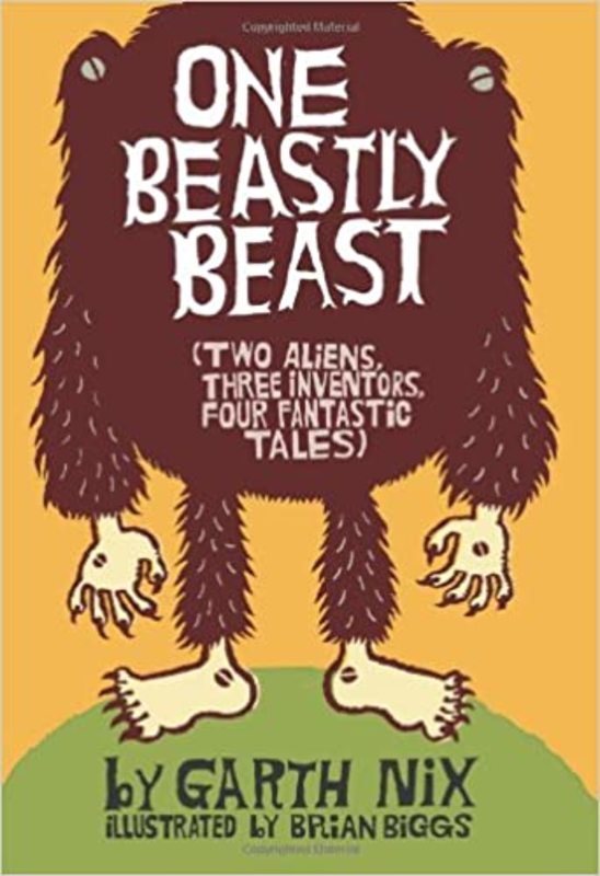 Book cover for "One Beastly Beast" by Garth Nix