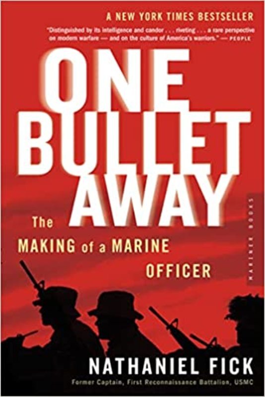 Book cover for "One Bullet Away" by Nathaniel C. Fick