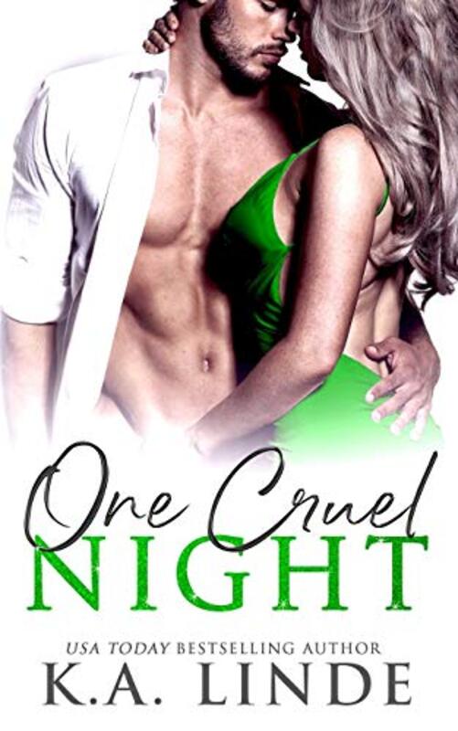 Book cover for "One Cruel Night" by KA Linde