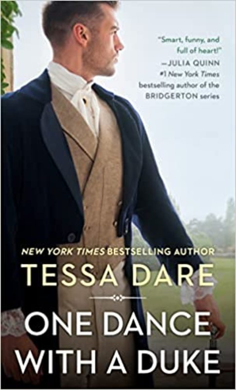Book cover for "One Dance with a Duke" by Tessa Dare