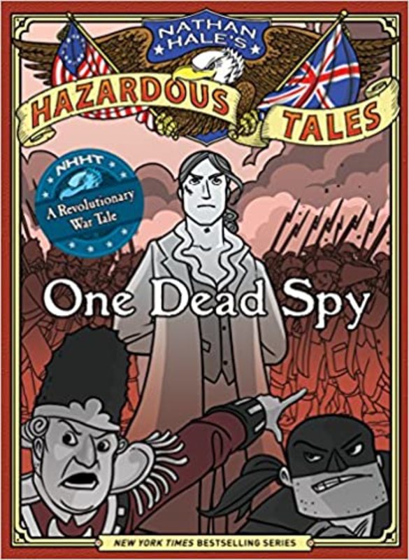 Book cover for "One Dead Spy" by Nathan Hale