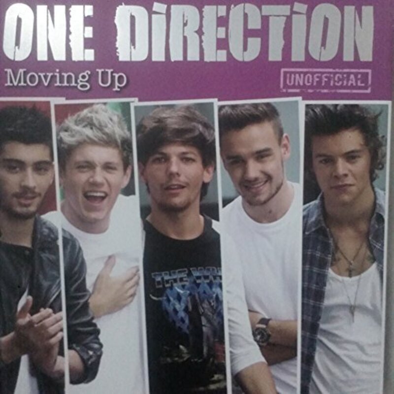 Book cover for "One Direction Moving Up" by Caroline Corcoran