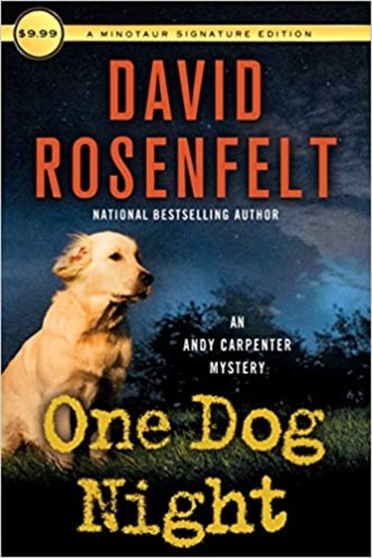 Book cover for "One Dog Night" by David Rosenfelt