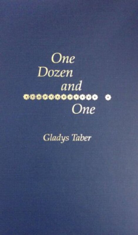 Book cover for "One Dozen and One" by Gladys Taber