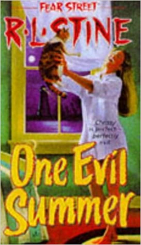 Book cover for "One Evil Summer" by R.L. Stine