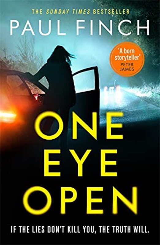 Book cover for "One Eye Open" by Paul Finch