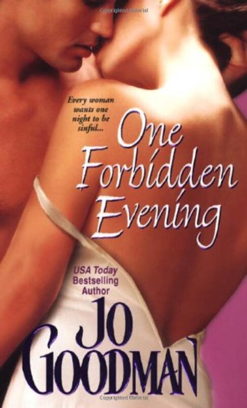 Book cover for "One Forbidden Evening" by Jo Goodman