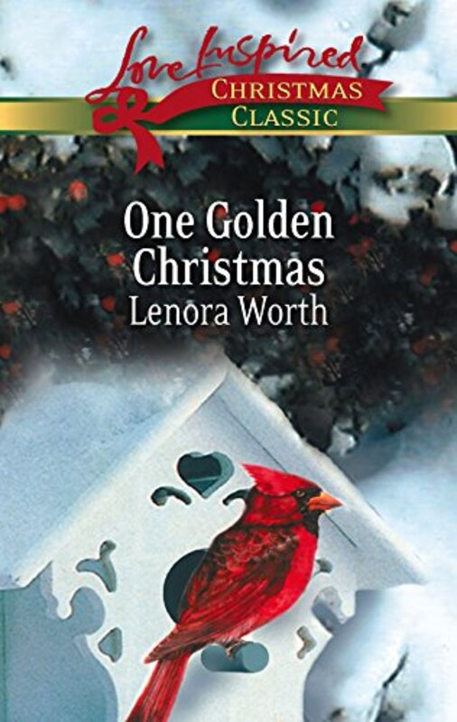 Book cover for "One Golden Christmas" by Lenora Worth