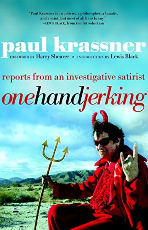 Book cover for "One Hand Jerking" by Paul Krassner