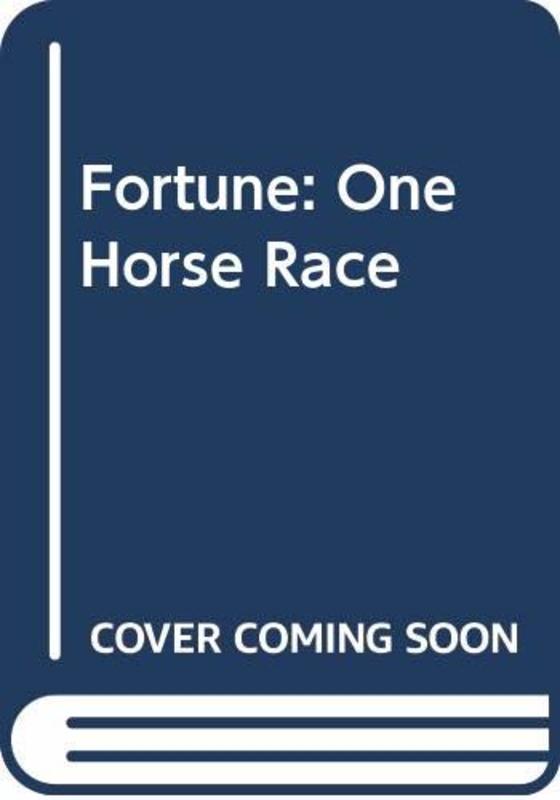 Book cover for "One Horse Race" by Terry Harknett
