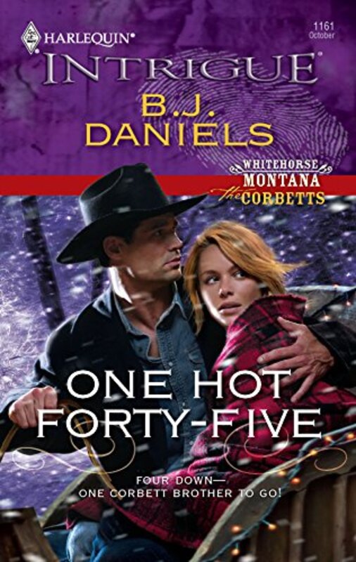 Book cover for "One Hot Forty-Five" by BJ Daniels