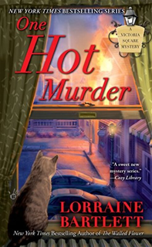 Book cover for "One Hot Murder" by Lorraine Bartlett