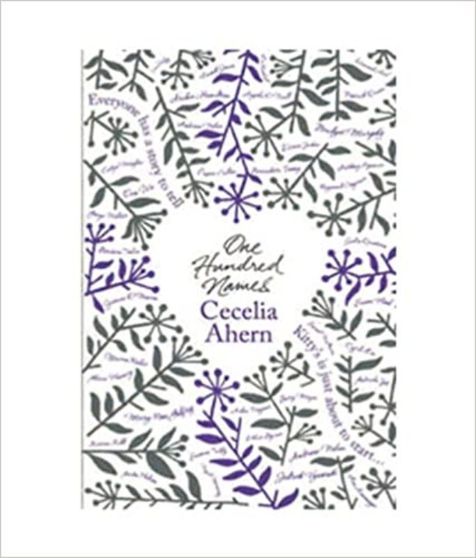 Book cover for "One Hundred Names" by Cecelia Ahern