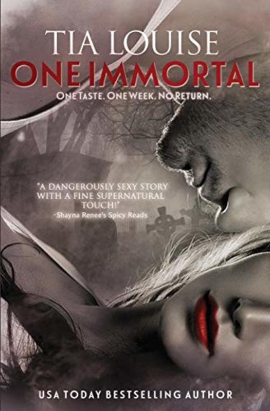 Book cover for "One Immortal" by Tia Louise