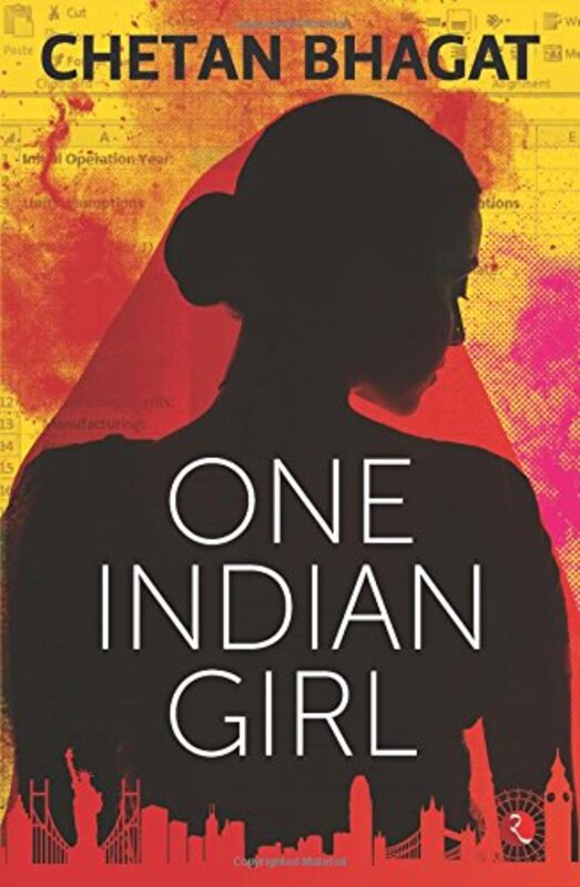 Book cover for "One Indian Girl" by Chetan Bhagat