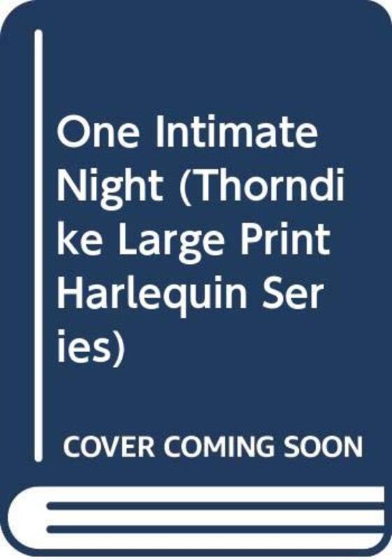 Book cover for "One Intimate Night" by Penny Jordan