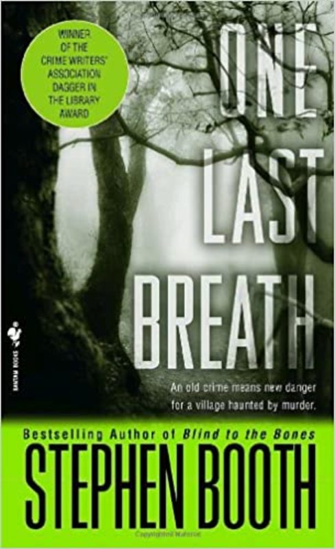 Book cover for "One Last Breath" by Stephen Booth